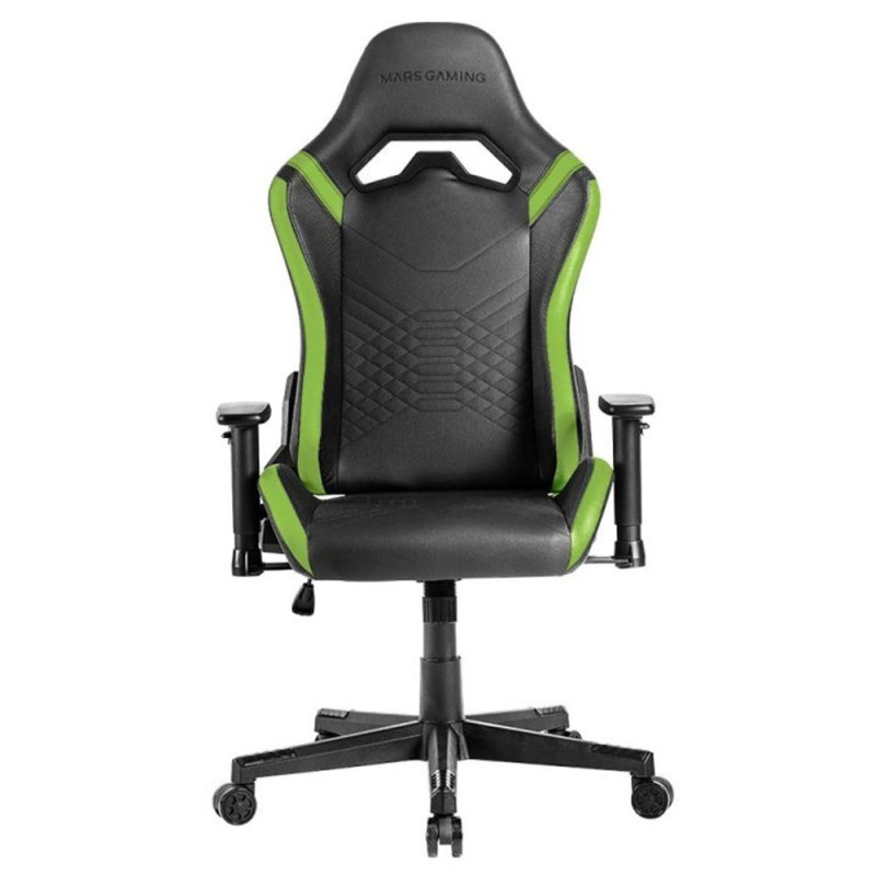Silla mars gaming mgcpro negra verde