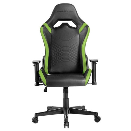 Silla mars gaming mgcpro negra verde