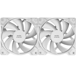 Ventilador mars gaming mfpwmx2w 2 x