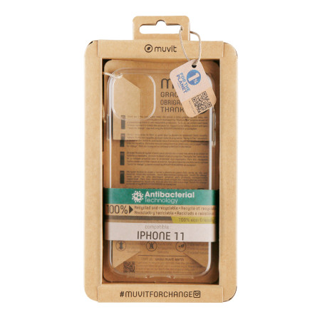 Funda muvit recycletek antibacteriana apple iphone