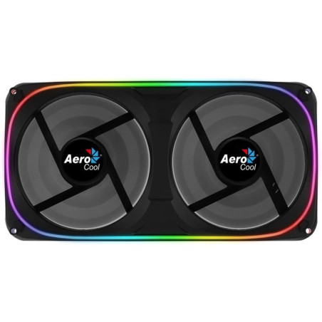 Ventilador caja dual aerocool astro argb