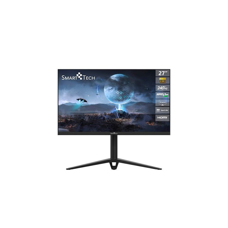 Monitor gaming led 27 pulgadas smart tech
