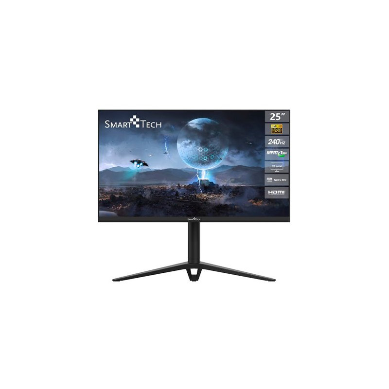 Monitor gaming led 24 pulgadas smart tech