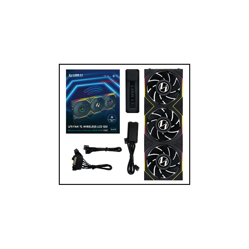 Ventilador caja gaming lian li unifan