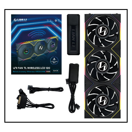 Ventilador caja gaming lian li unifan