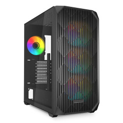 Caja ordenador gaming sharkoon ak3 rgb