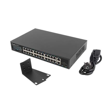 Switch lanberg 24 ptos 1gb poe