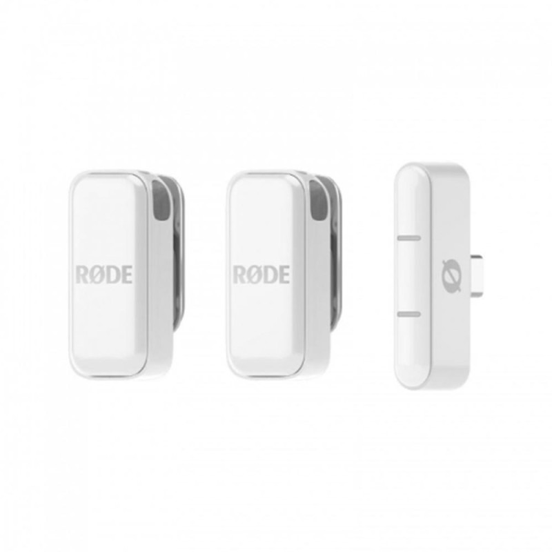 Microfono inalambrico rode micro l blanco