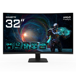 Monitor curvo gaming gigabyte gs32qca 315 pulgadas