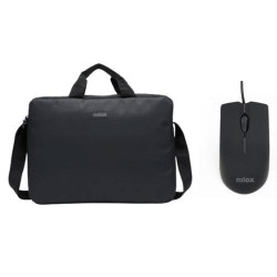 Maletin nilox portatil 156 pulgadas negro 
