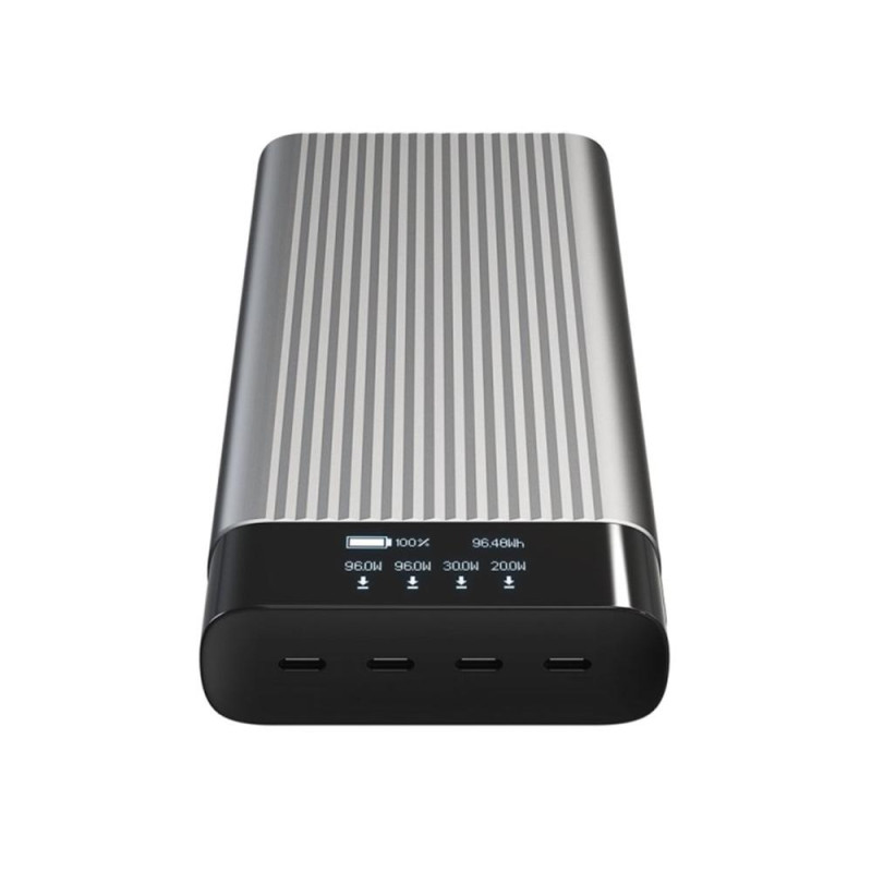 Powerbank hyper hyperjuice 245w 27000mah plata