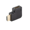 Adaptador hdmi 4k lanberg macho hembra angulo