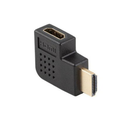 Adaptador hdmi 4k lanberg macho hembra angulo