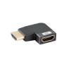 Adaptador hdmi 8k lanberg macho hembra angulo
