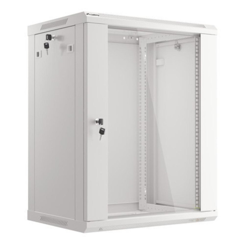 Armario lanberg 19 pulgadas 15u 600x450 gris