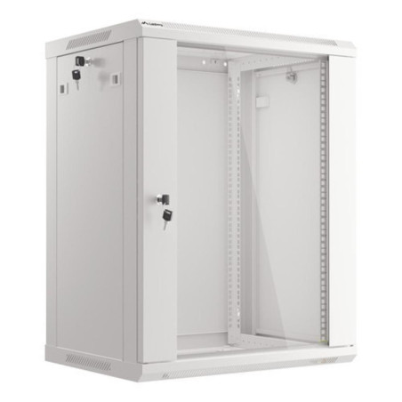 Armario lanberg 19 pulgadas 15u 600x450 gris