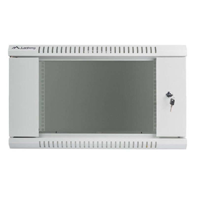 Armario lanberg 19 pulgadas 6u 600x450 gris