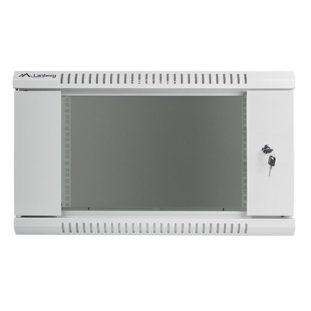 Armario lanberg 19 pulgadas 6u 600x450 gris