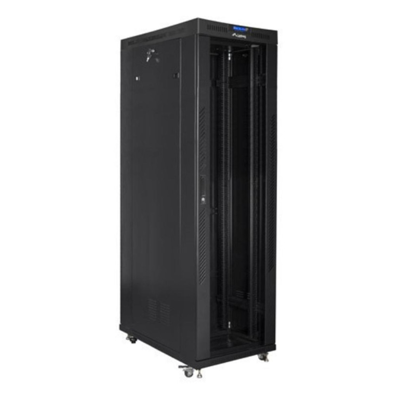 Armario lanberg 19 pulgadas 42u 600x1200 negro