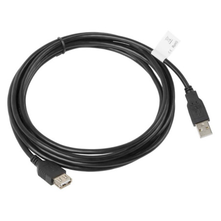 Cable alargador lanberg usb 20 macho hembra