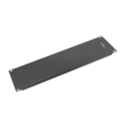 Panel ciego lanberg 3u 19 pulgadas negro