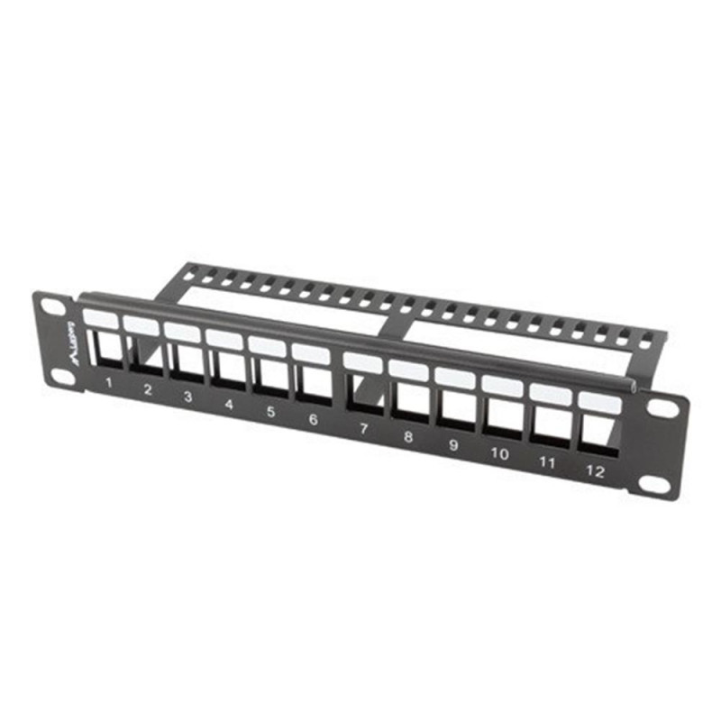 Patch panel lanberg 12 puertos 1u