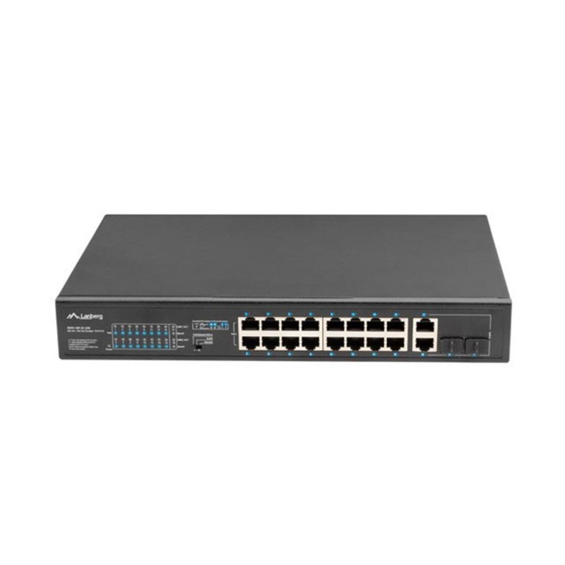 Switch lanberg 18 puertos 100mb 16xpoe