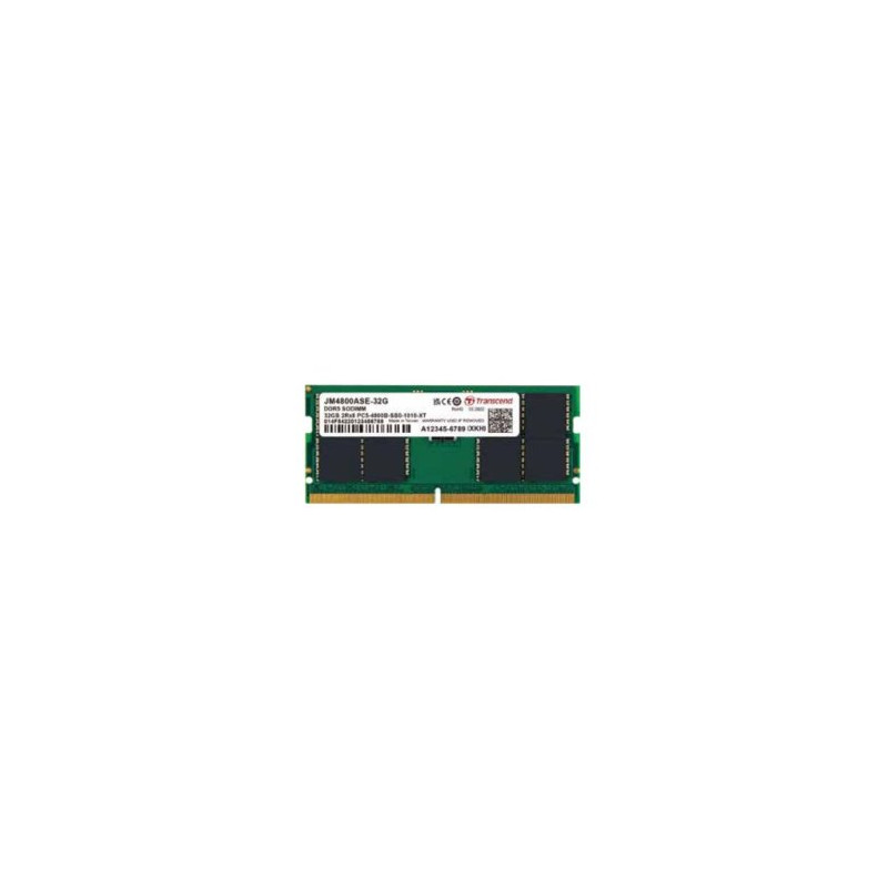 Memoria ram ddr5 32gb transcend sodimm