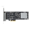 Tarjeta red startech pr42gi network card 4x rj45
