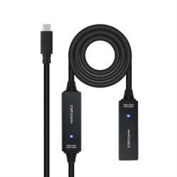 Cable prolongador nanocable con amplificador usb