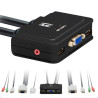 Conmutador kvm leven one kvm 0223 vga