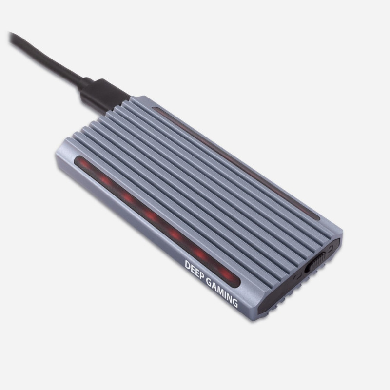 Mini carcasa disco ssd coolbox gaming