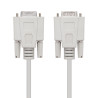 Cable rs232 db9 nanocable 18m macho hembra
