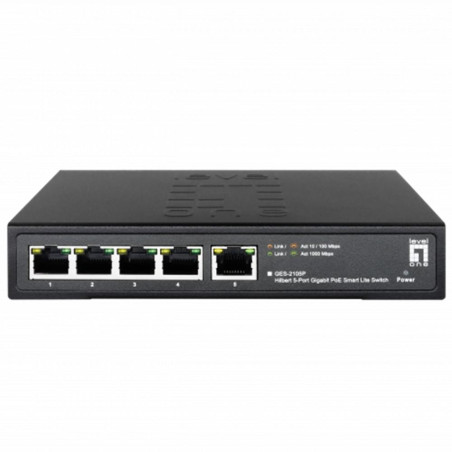 Switch level one ges 2105p 5 puertos