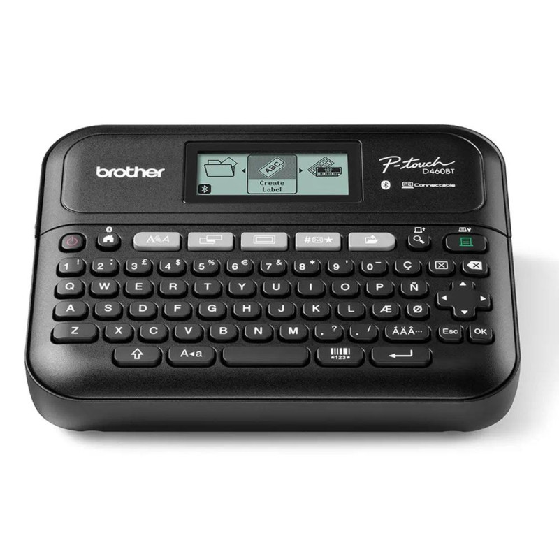 Rotuladora brother pt d460btvp lcd 2 lineas