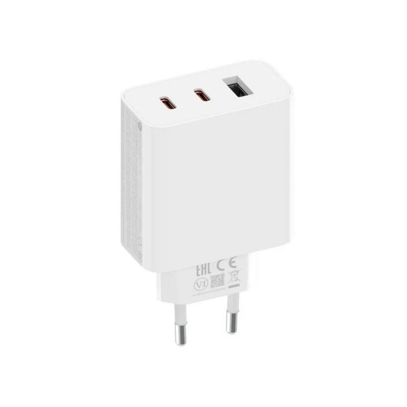 Cargador xiaomi 2c1a gan 67w trio
