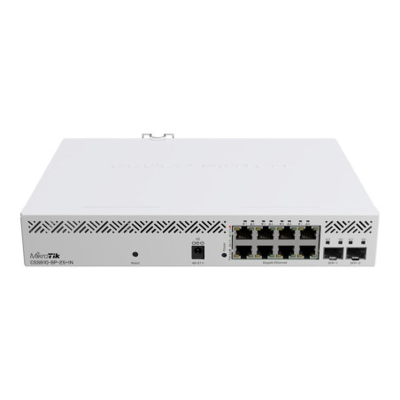 Switch mikrotik css610 8p 2sin 10 puertos