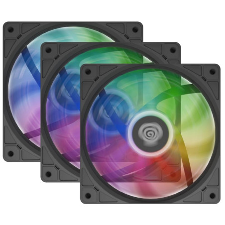 Ventilador caja gaming genesis oxal 120