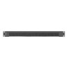 Panel pasacables con cepillo lanberg 1u