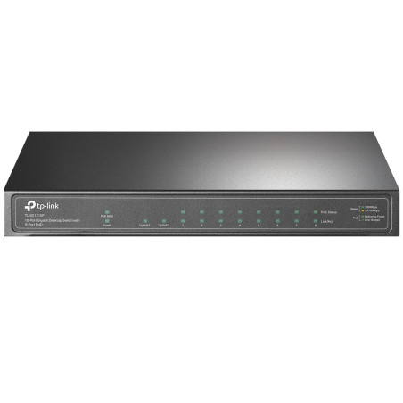 Switch 10 puertos tp link tl sg1210p 10