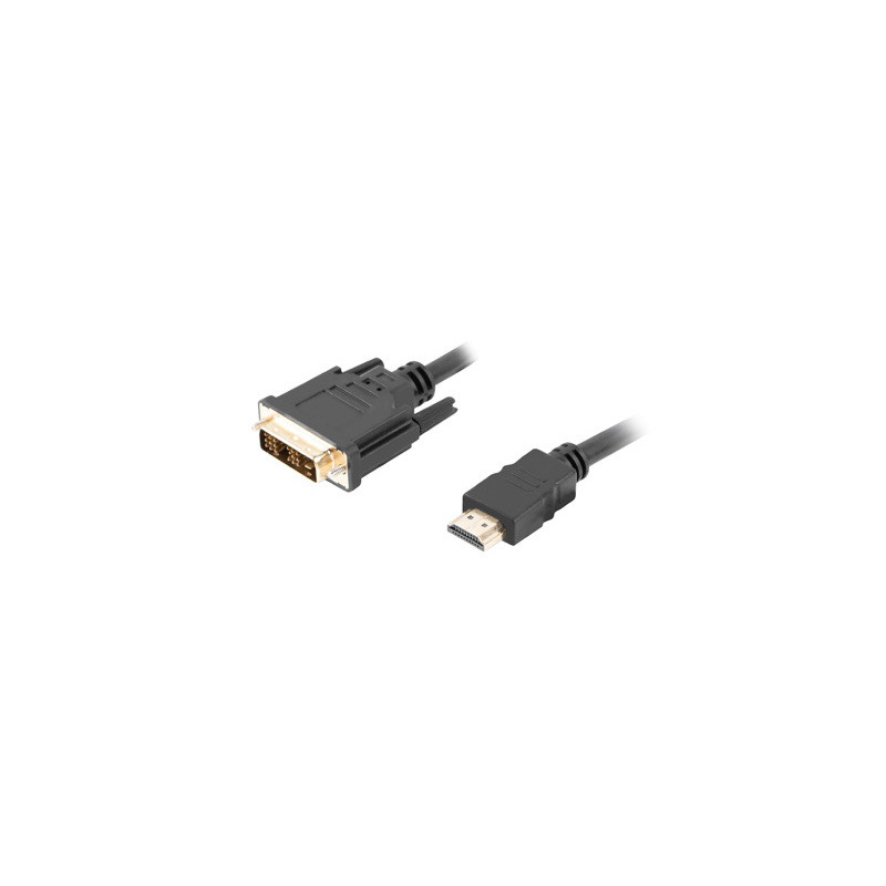 Cable hdmi lanberg macho dvi d 181