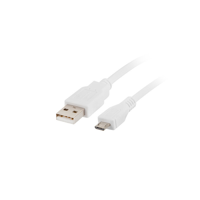 Cable usb lanberg 20 macho micro