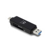 Lector tarjetas compacto ewent usb 31