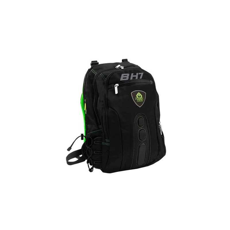 Mochila keep out bk7 gaming verde
