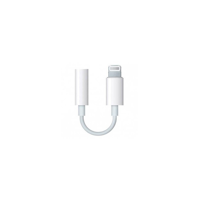 Adaptador apple lightning a jack 35mm