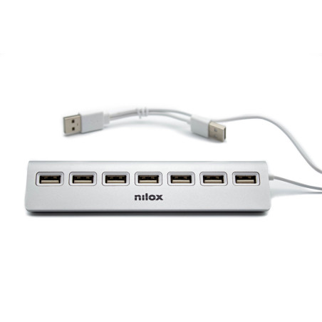 Hub nilox 7 x usb 20