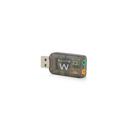 Adaptador audio ewent sonido virtual 3d