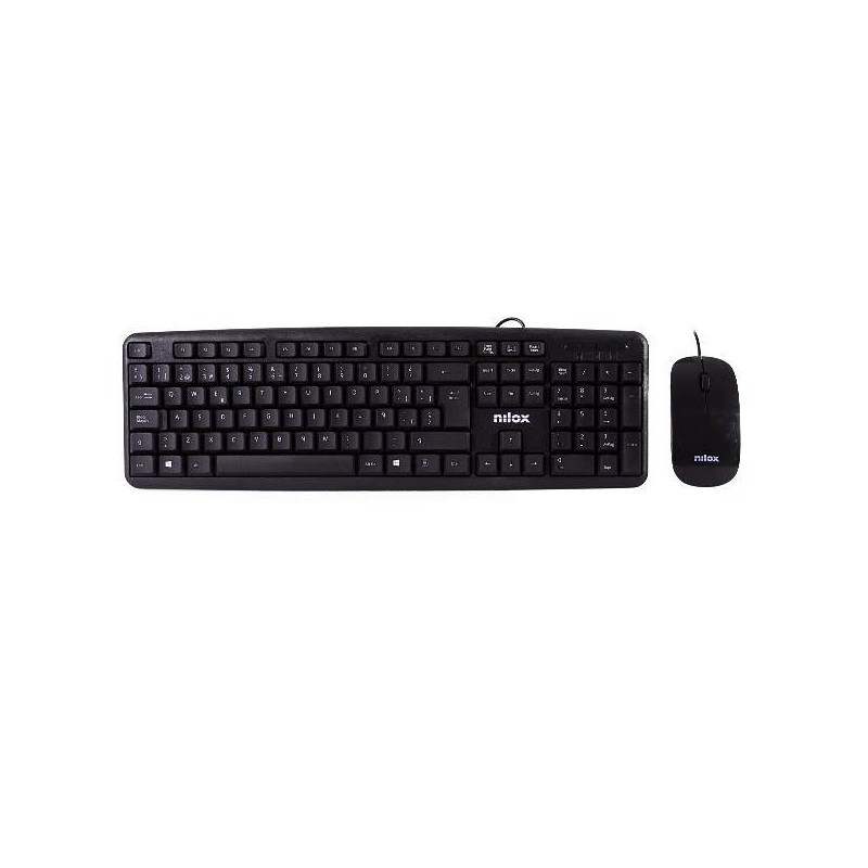 Kit teclado mouse raton flat