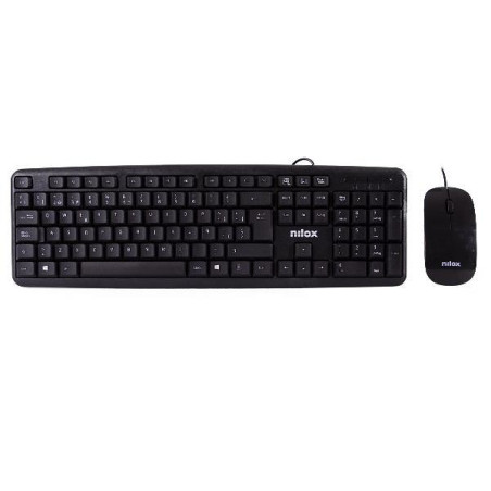 Kit teclado mouse raton flat