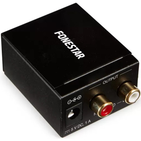 Convertidor audio fonestar fo 37da audio digital